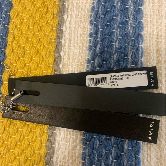 Amiri cracked dye core logo crewneck - Picture 2 of 4